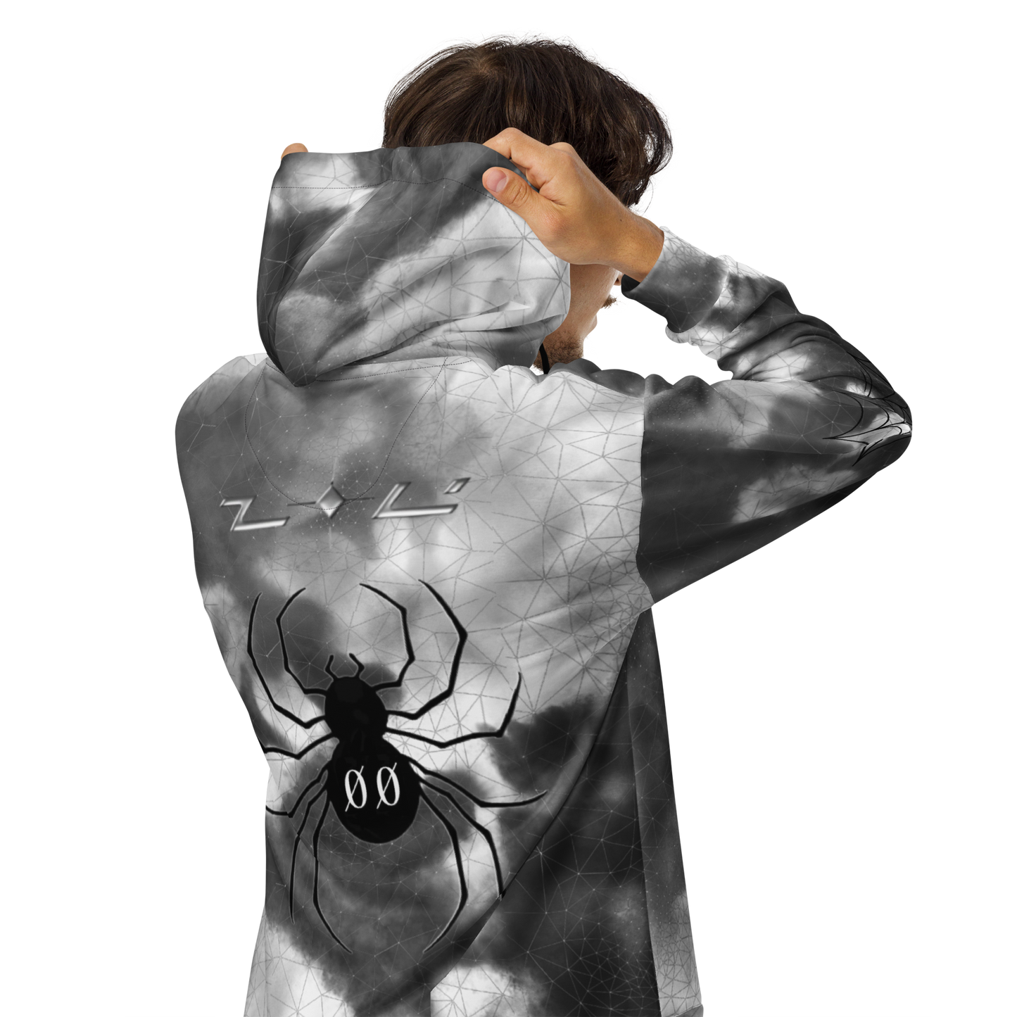 Spider zip hoodie